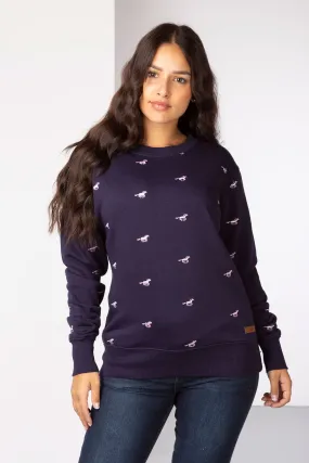 Ladies Embroidered Sweatshirt - Emily