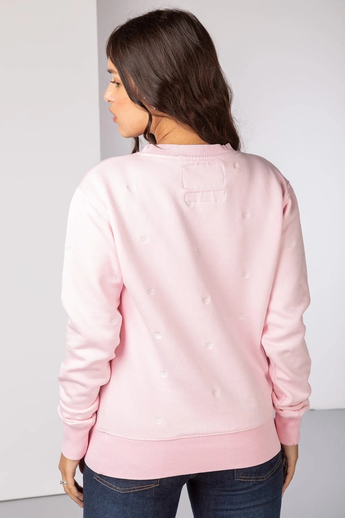 Ladies Embroidered Sweatshirt - Emily