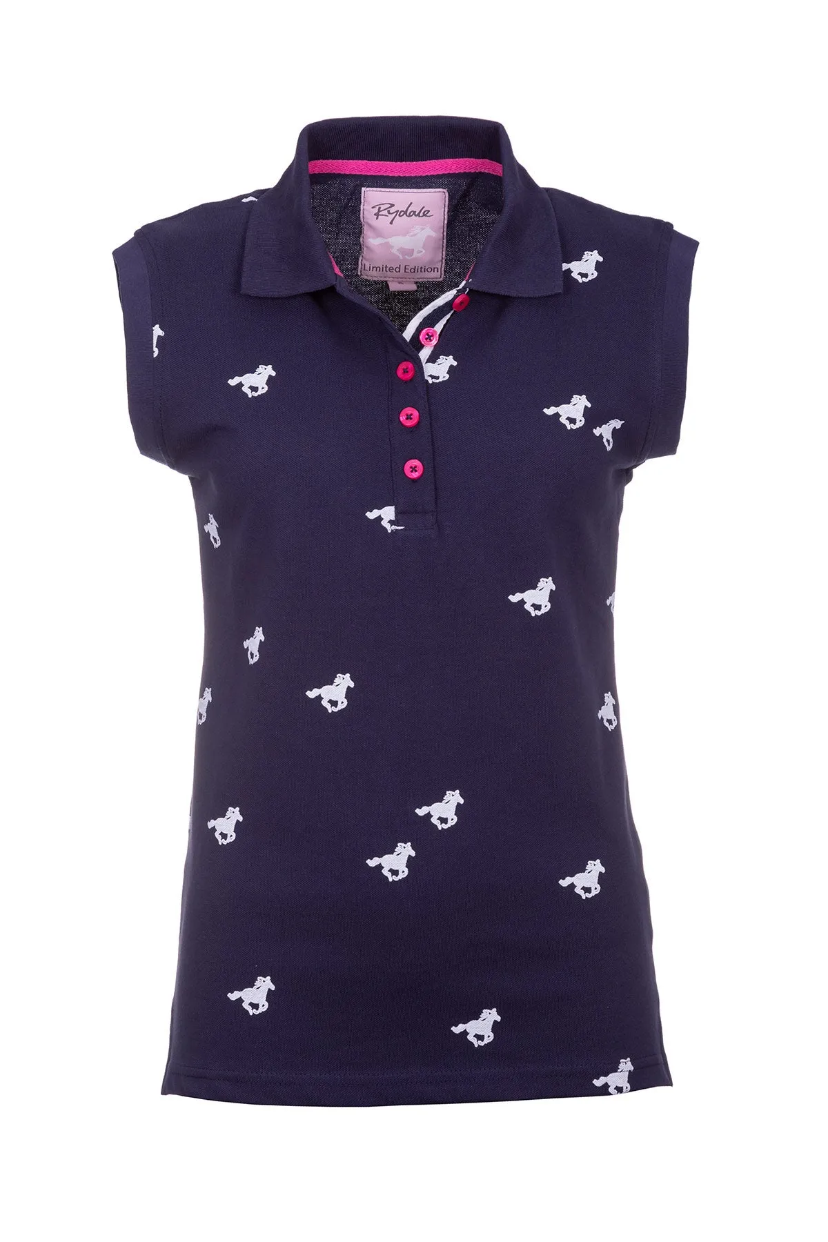 Ladies Sleeveless Polo Shirt