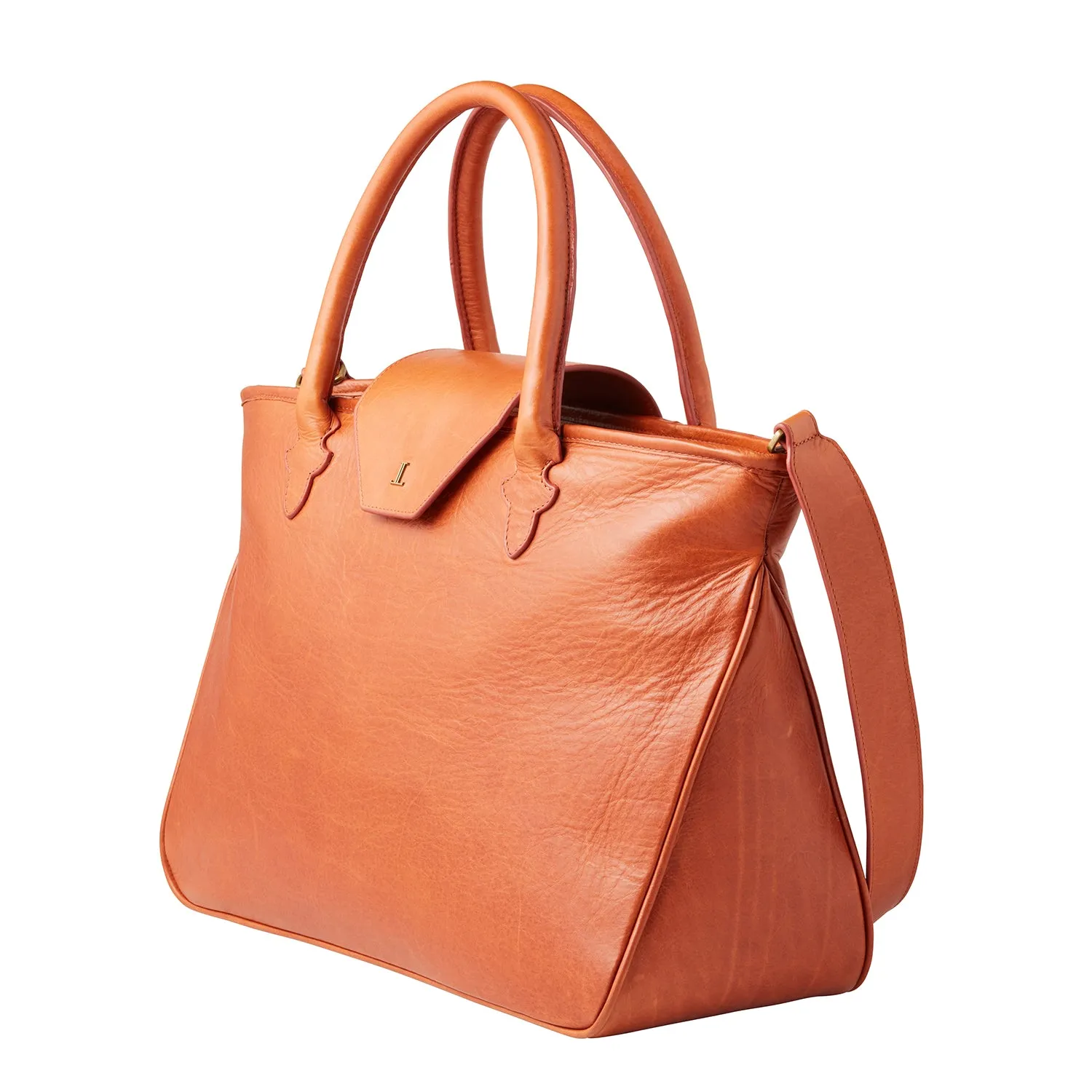 Large Travel Tote :: Country Tan