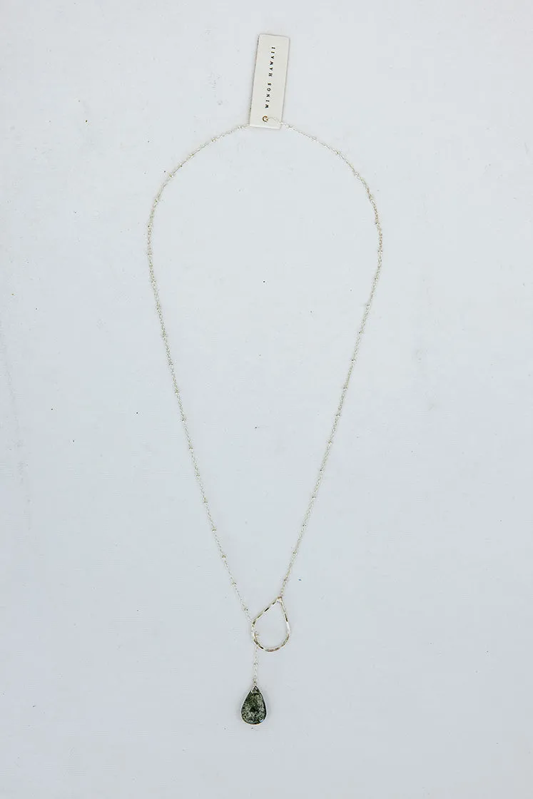 Lariat Necklace - Chlorite