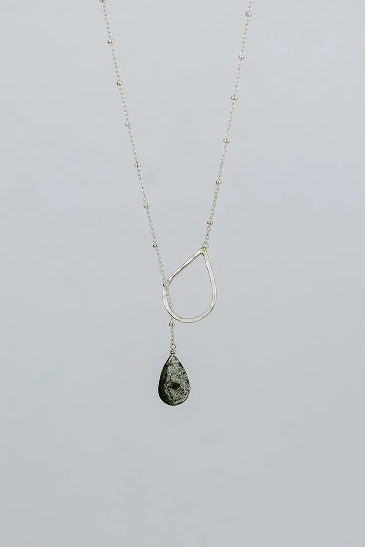 Lariat Necklace - Chlorite