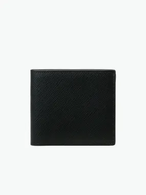 Leather Card Slot Wallet Black