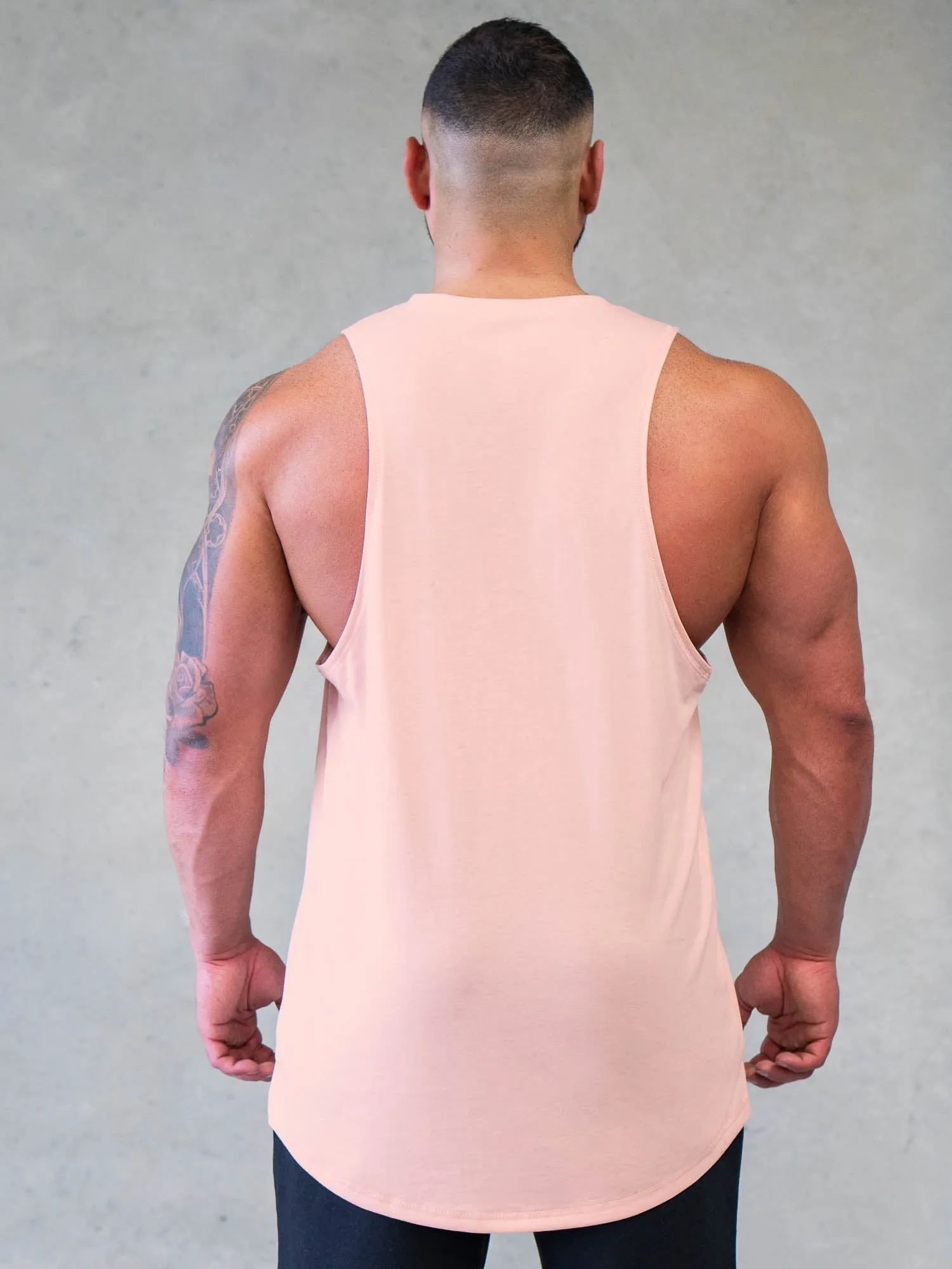 Legacy Drop Armhole Tank - Faded Pink