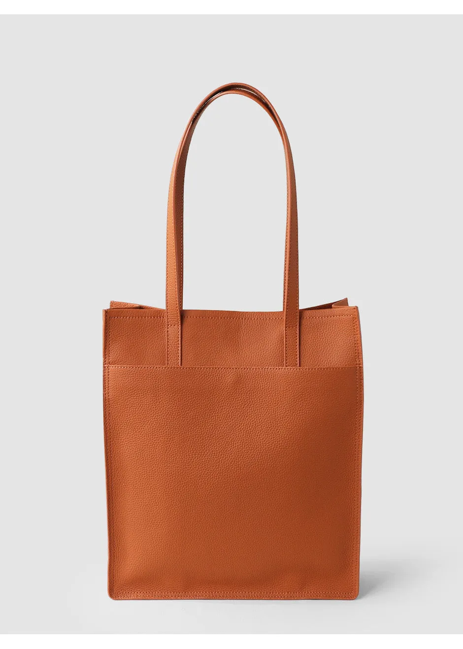 Lidia Genuine Leather Tote Bag