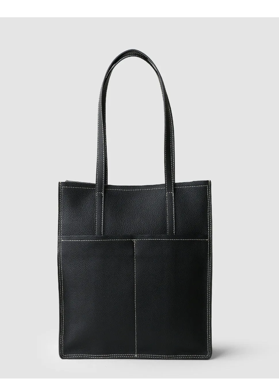 Lidia Genuine Leather Tote Bag