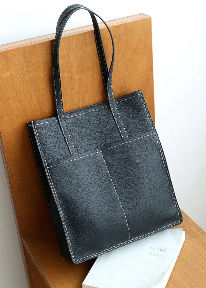 Lidia Genuine Leather Tote Bag