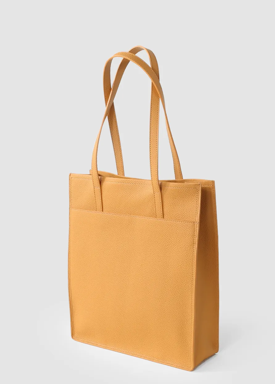 Lidia Genuine Leather Tote Bag