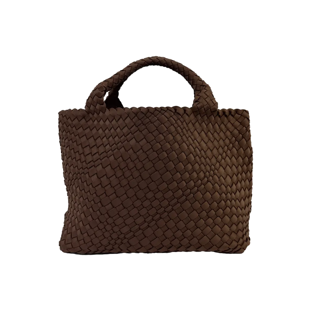 Lily Woven Neoprene Tote with Pouch