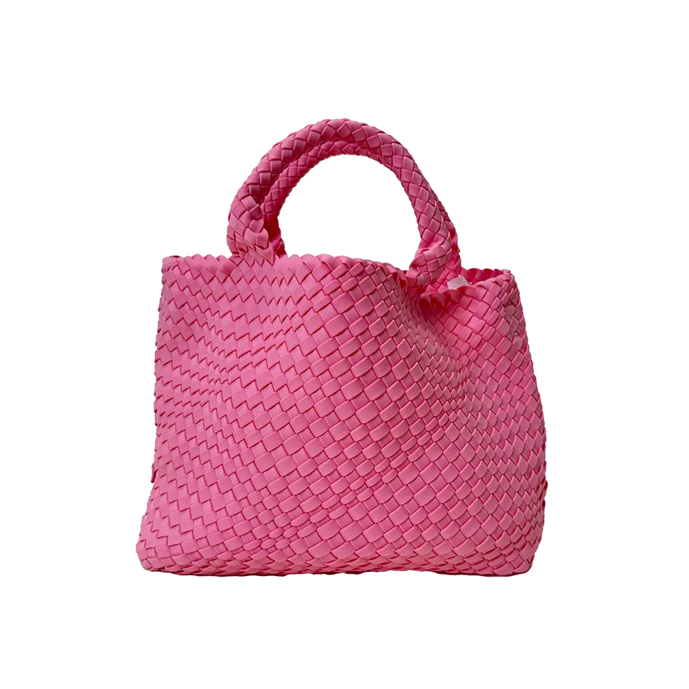 Lily Woven Neoprene Tote with Pouch