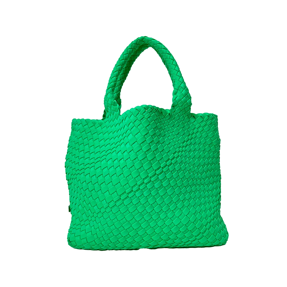 Lily Woven Neoprene Tote with Pouch