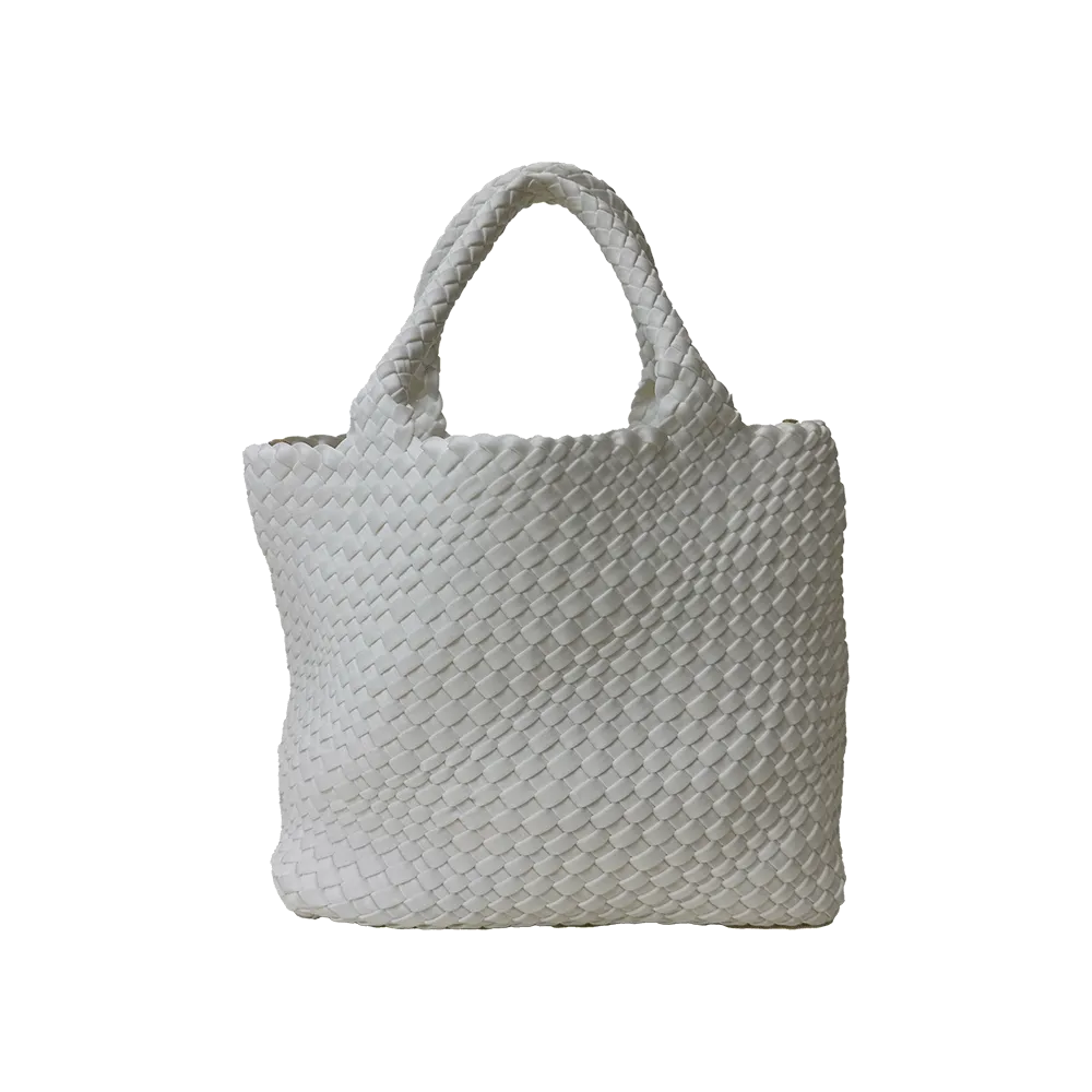 Lily Woven Neoprene Tote with Pouch