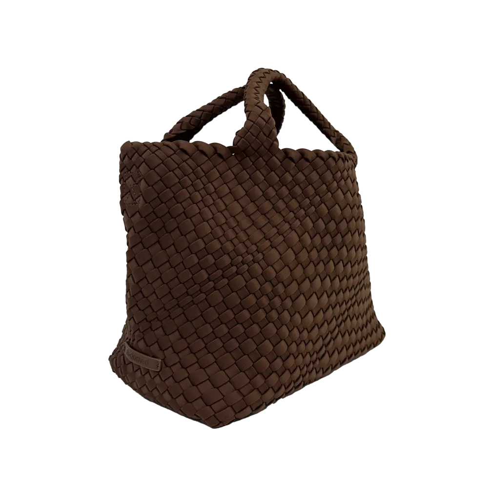 Lily Woven Neoprene Tote with Pouch