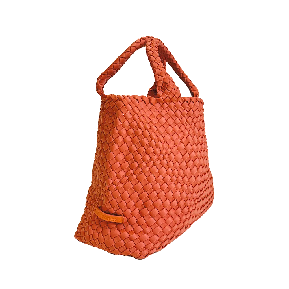 Lily Woven Neoprene Tote with Pouch