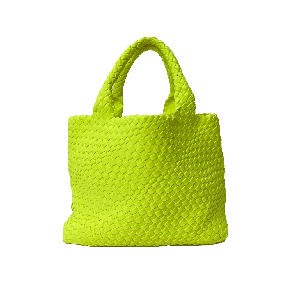 Lily Woven Neoprene Tote with Pouch