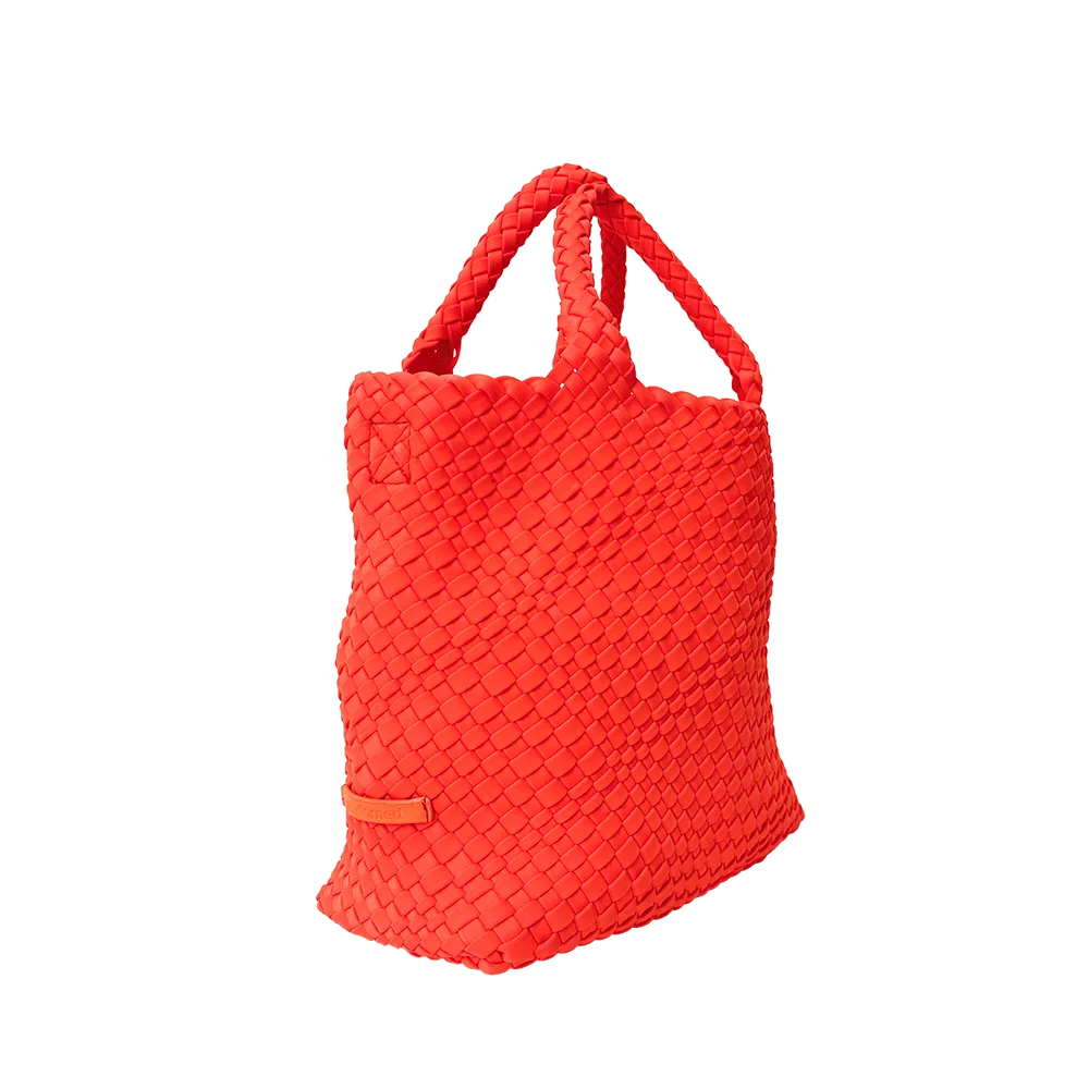 Lily Woven Neoprene Tote with Pouch