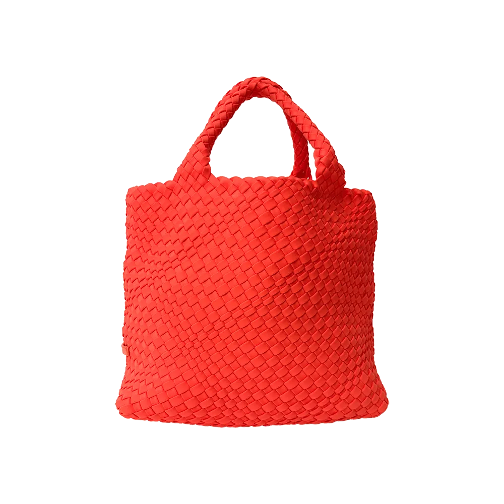 Lily Woven Neoprene Tote with Pouch