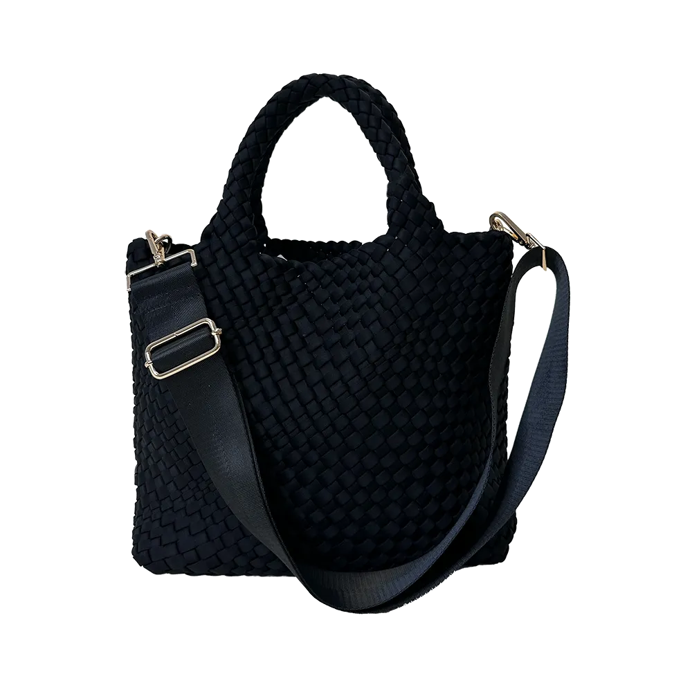 Lily Woven Neoprene Tote with Pouch