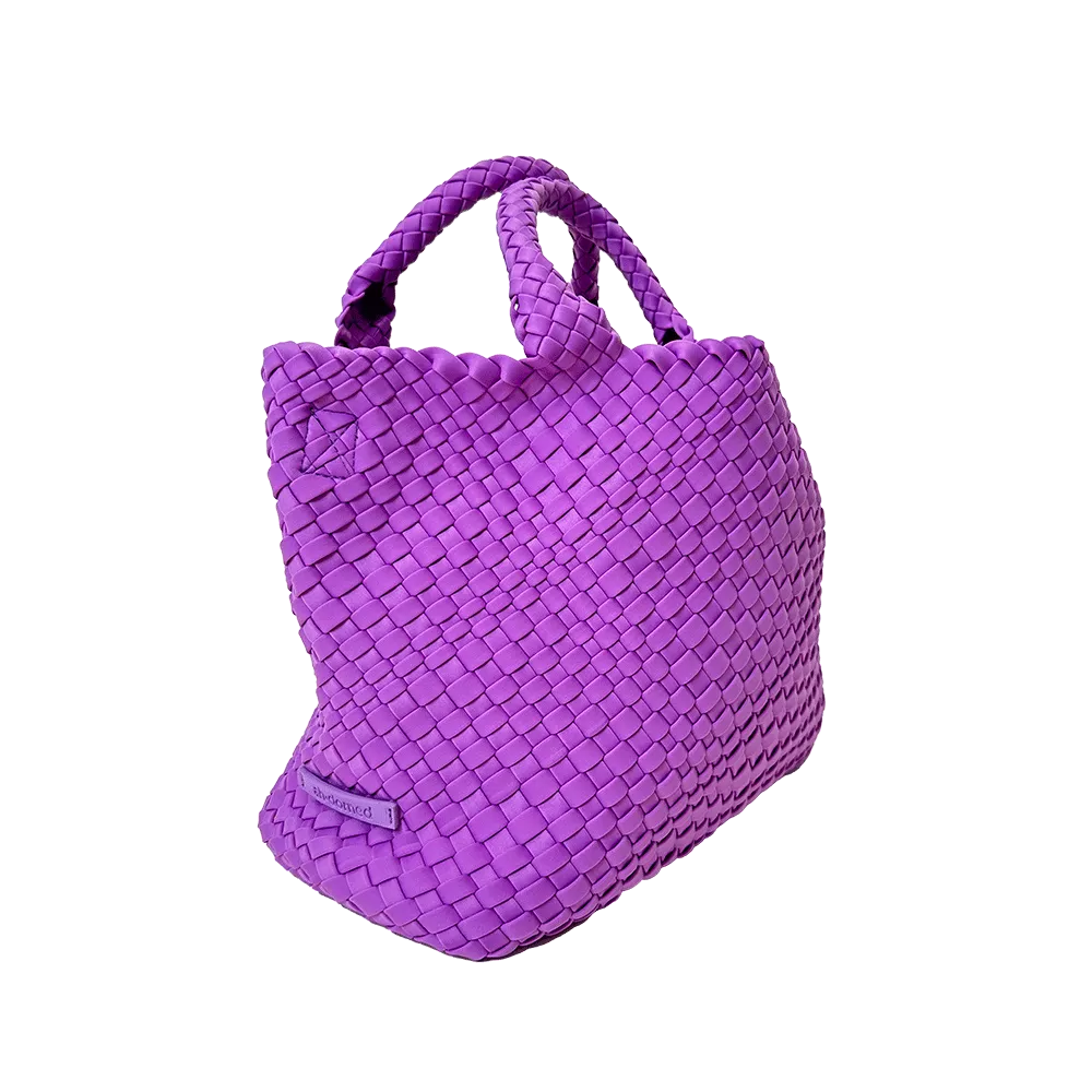 Lily Woven Neoprene Tote with Pouch