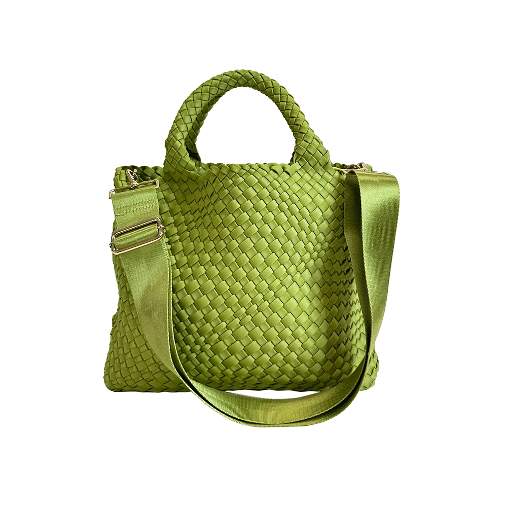 Lily Woven Neoprene Tote with Pouch