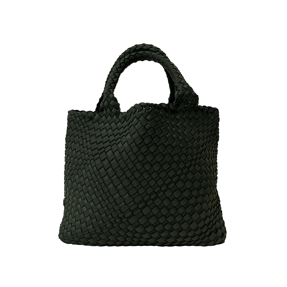 Lily Woven Neoprene Tote with Pouch