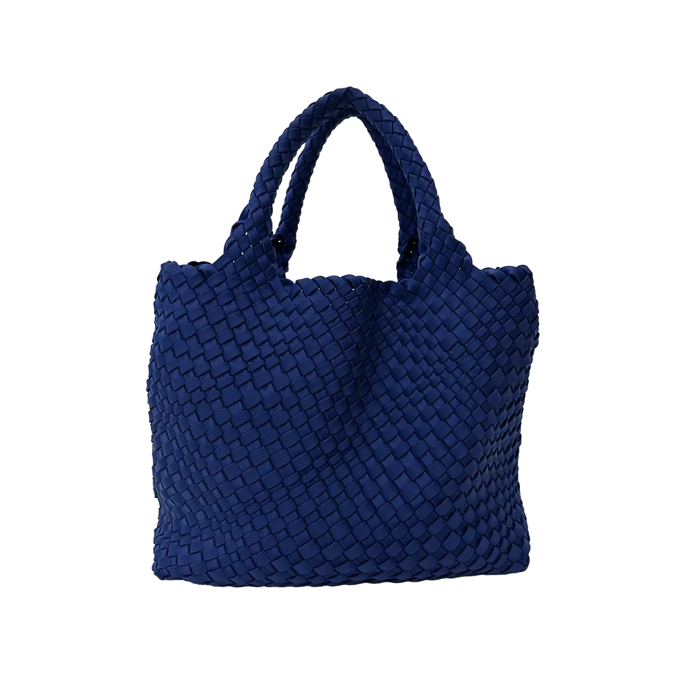 Lily Woven Neoprene Tote with Pouch