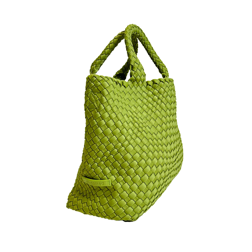 Lily Woven Neoprene Tote with Pouch