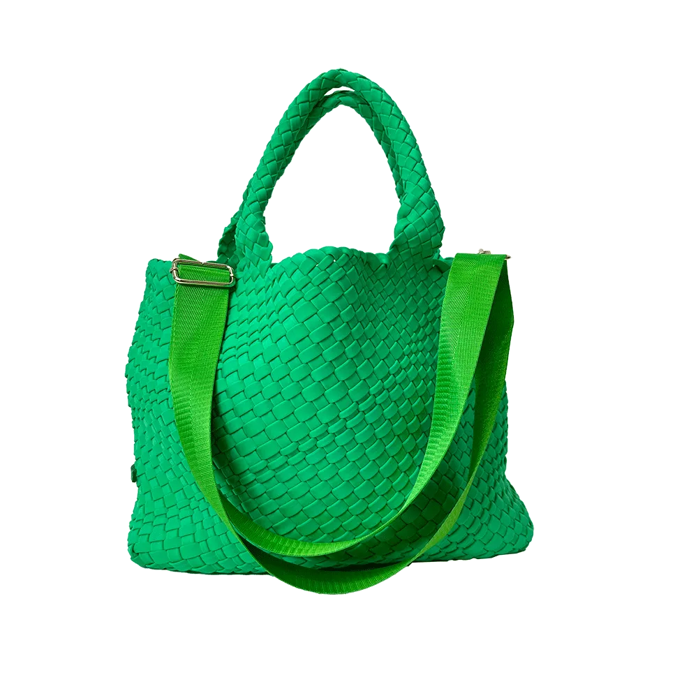 Lily Woven Neoprene Tote with Pouch