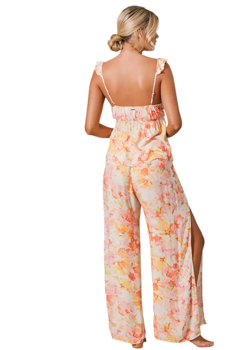 Maaji Aqua Flowers Misha Sleeveless Pant Set