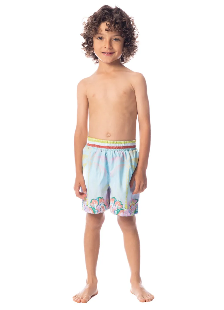 Maaji Mint Sunset Little Sailor Boys Trunks