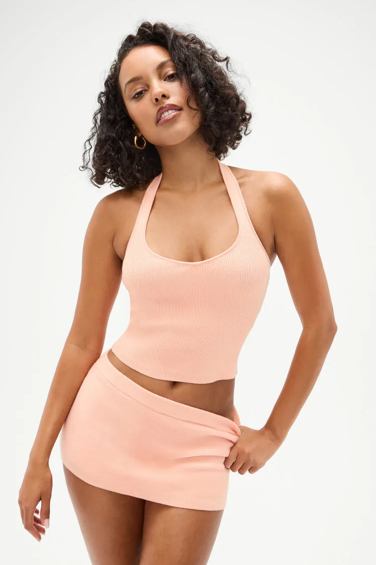 Marialla Cloud Knit Halter Top