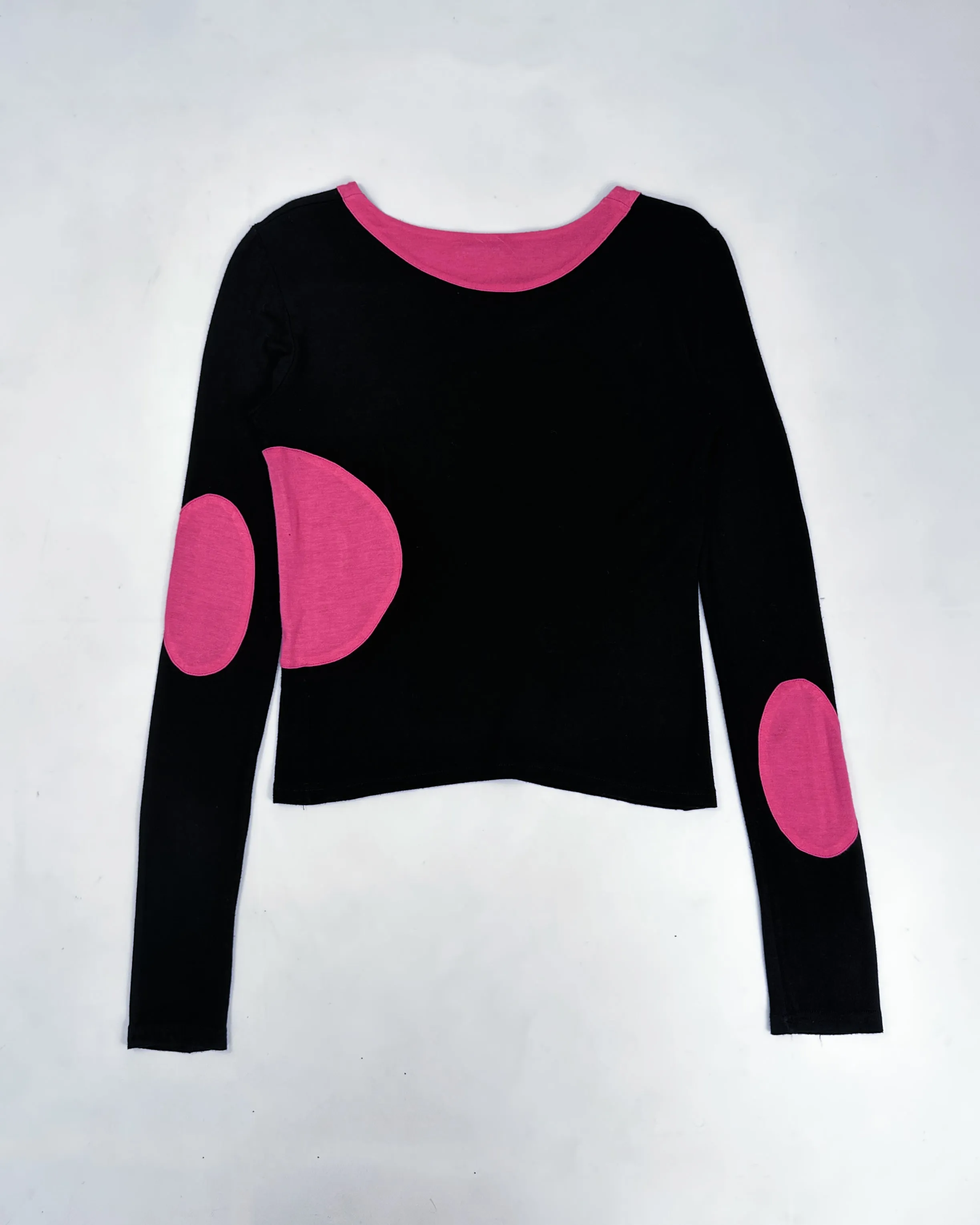 Marni Black Pink Dots Elastic Top 2000's