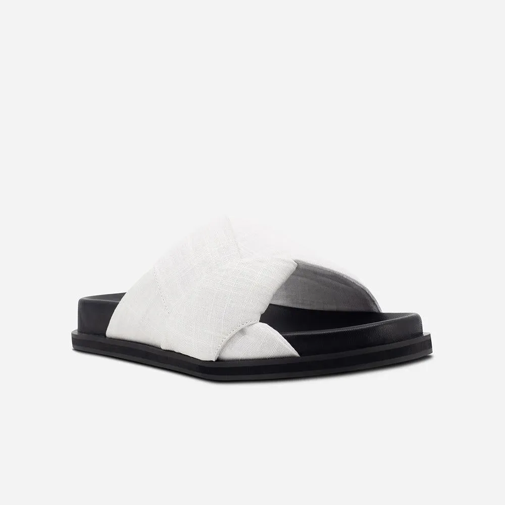 Mellow Footbed White