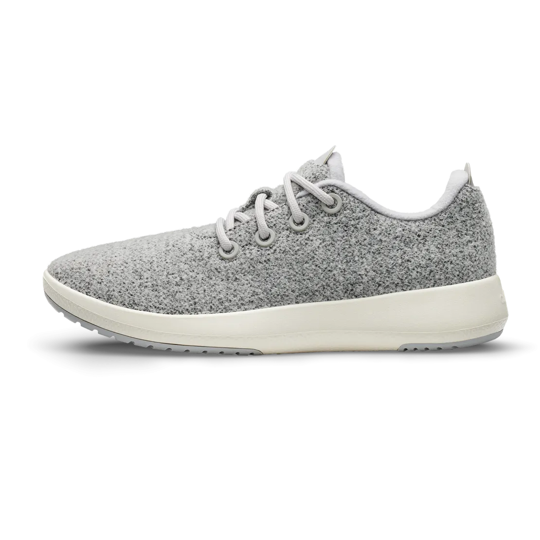 Men's Wool Runner Mizzles - Light Grey (Natural White Sole)