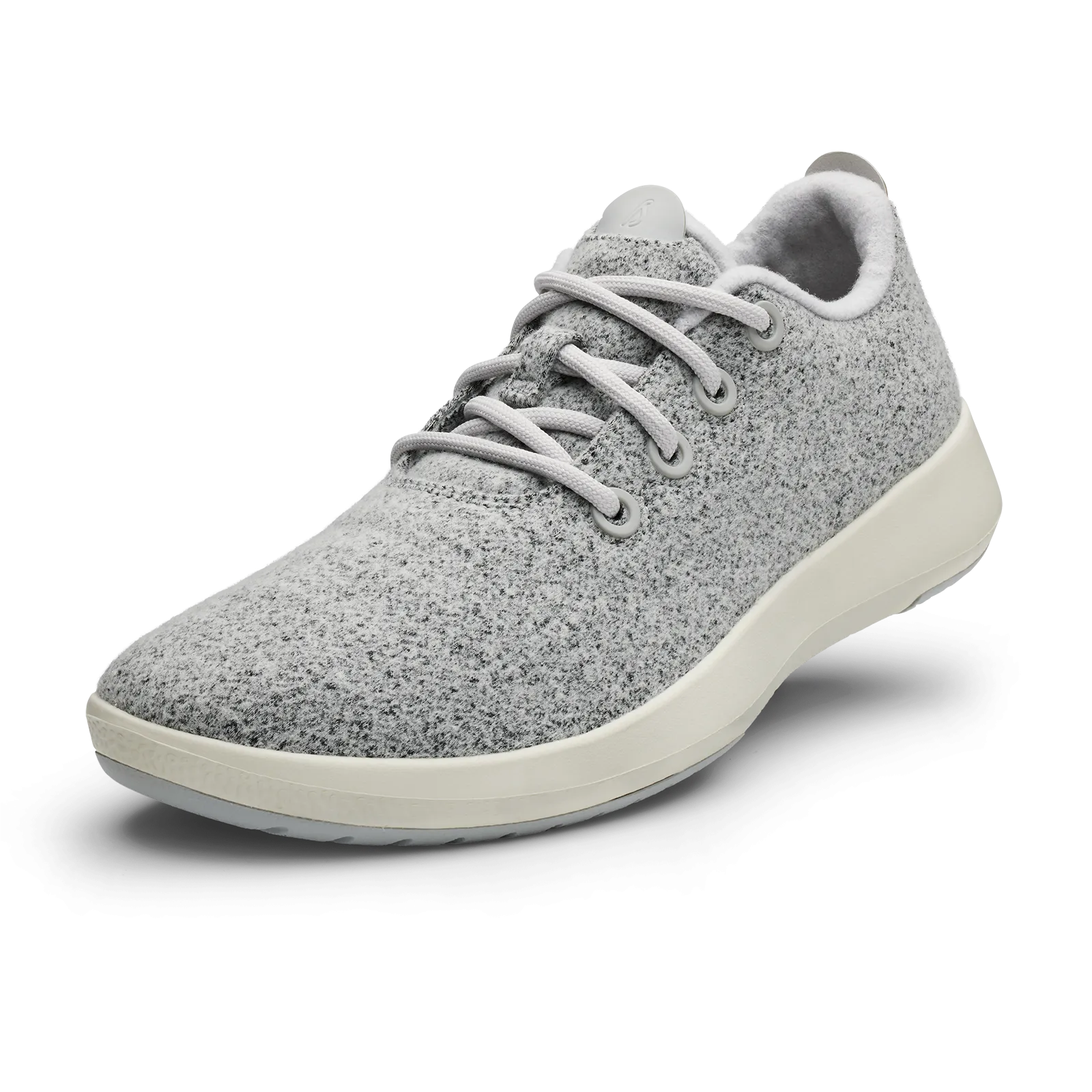 Men's Wool Runner Mizzles - Light Grey (Natural White Sole)