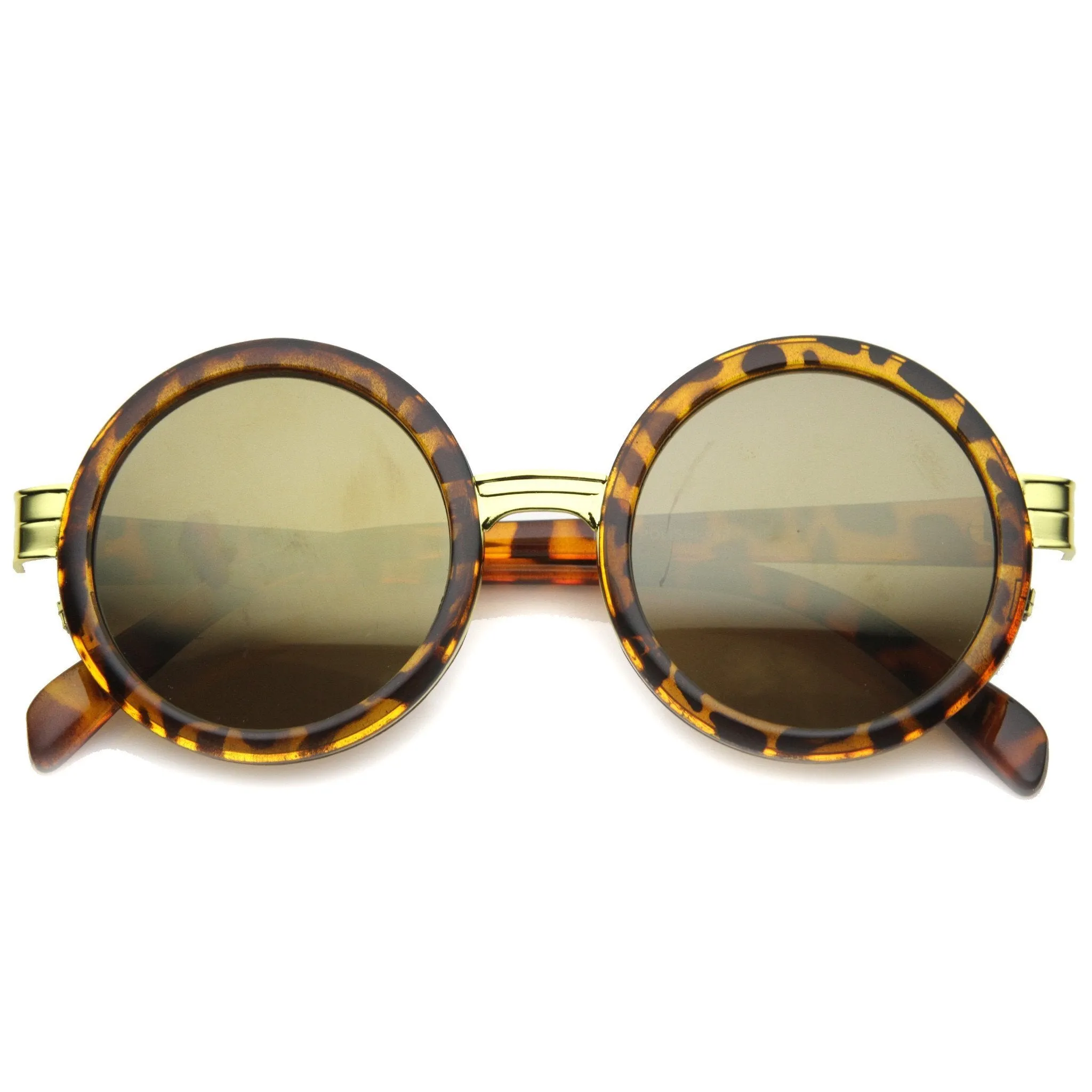 Metal Accents Retro Sunglasses