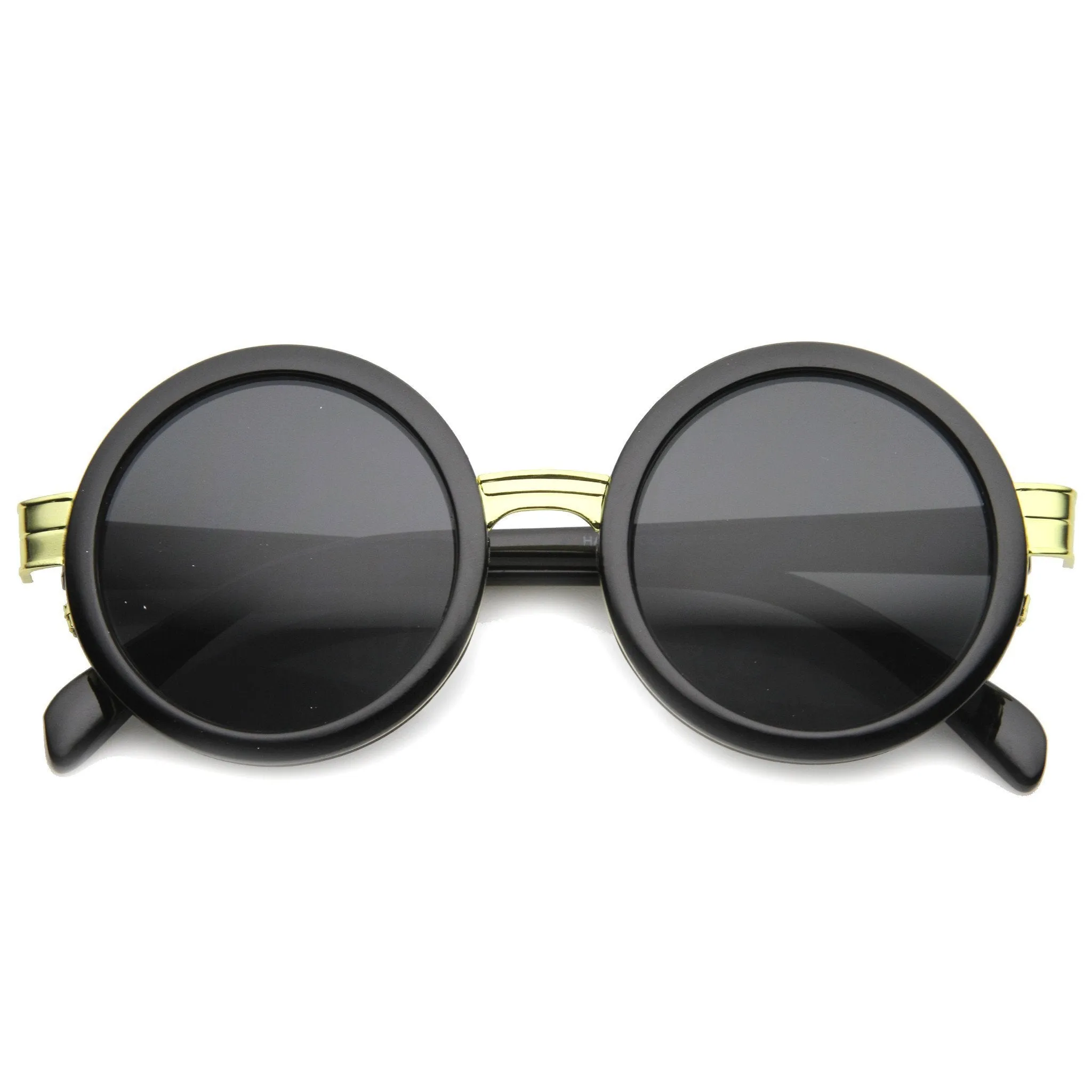 Metal Accents Retro Sunglasses