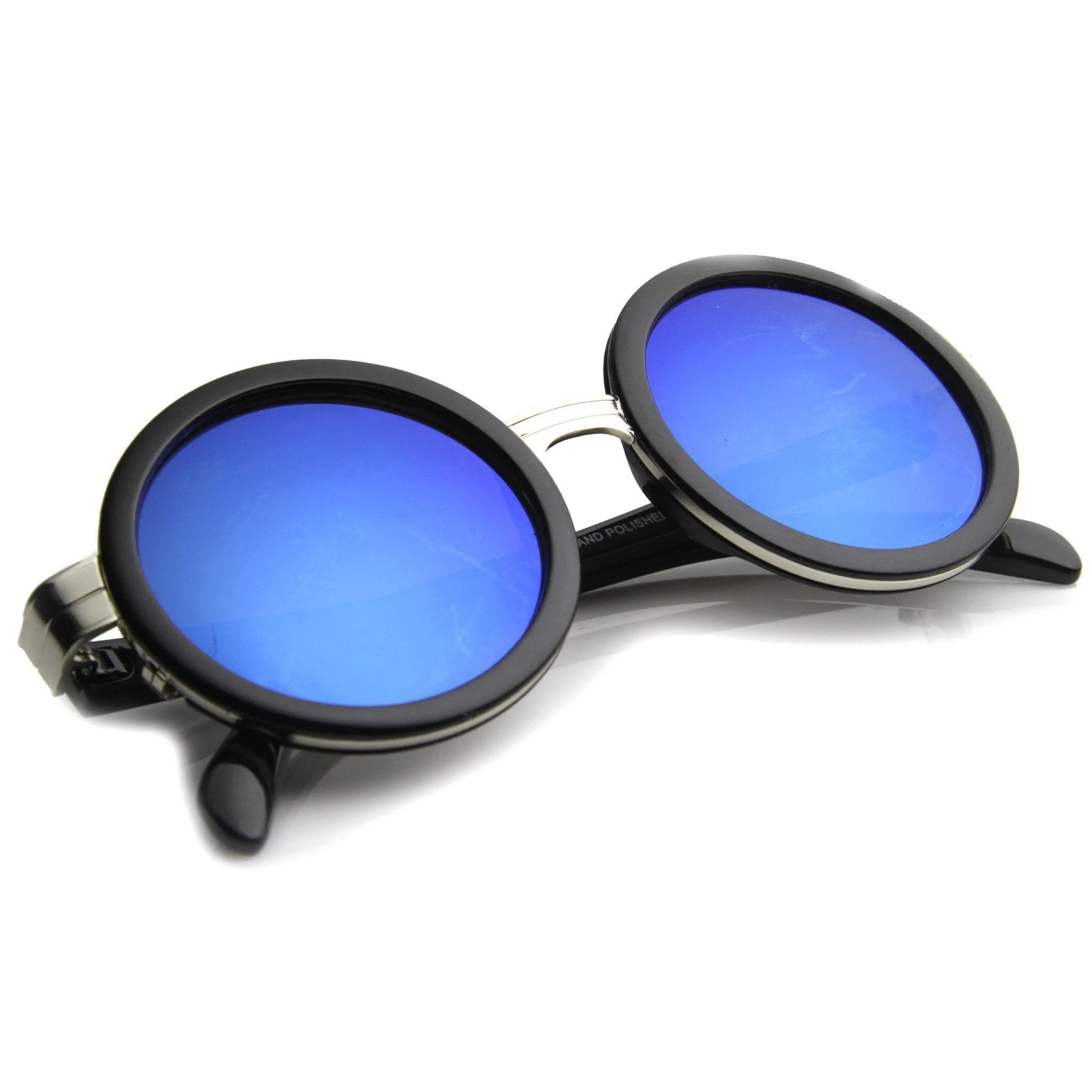 Metal Accents Retro Sunglasses