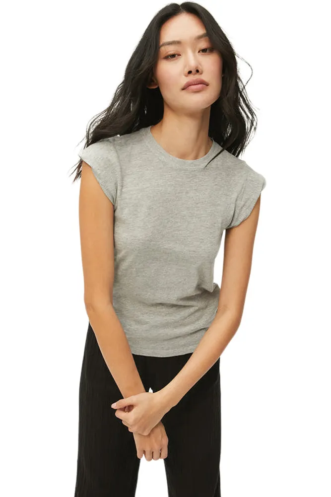 Michael Stars Joey Power Shoulder Tee