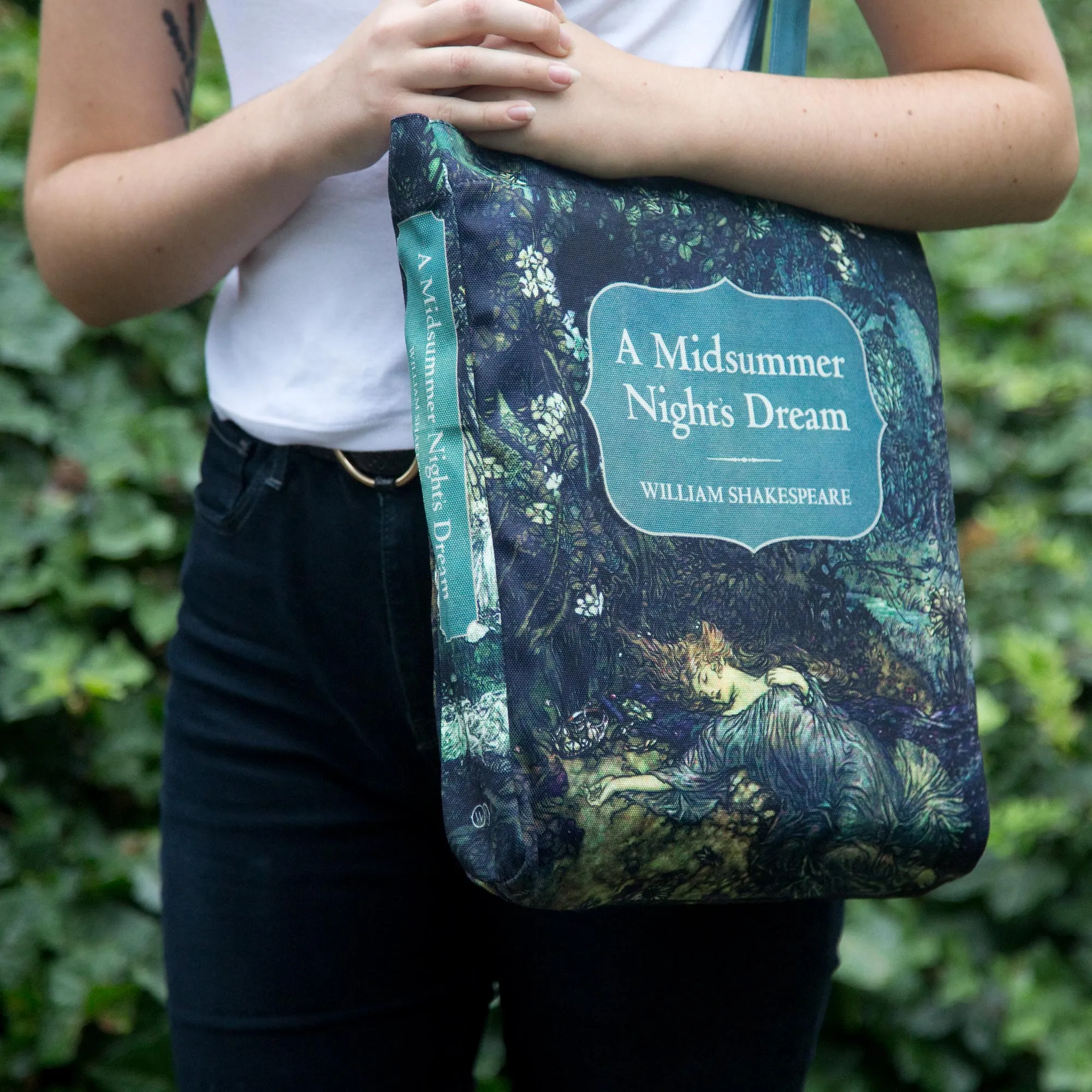 Midsummer Night's Dream Book Tote Bag