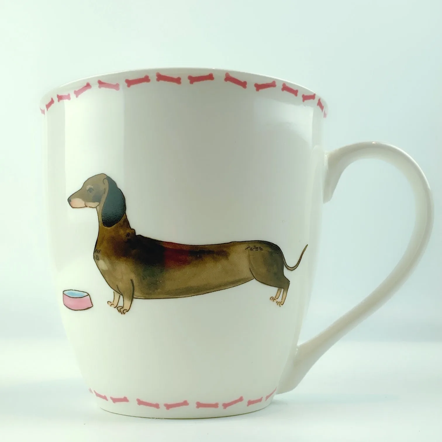 Milly Green British Design Dachshund Dog Coffee Mug Tea Cup 20 oz