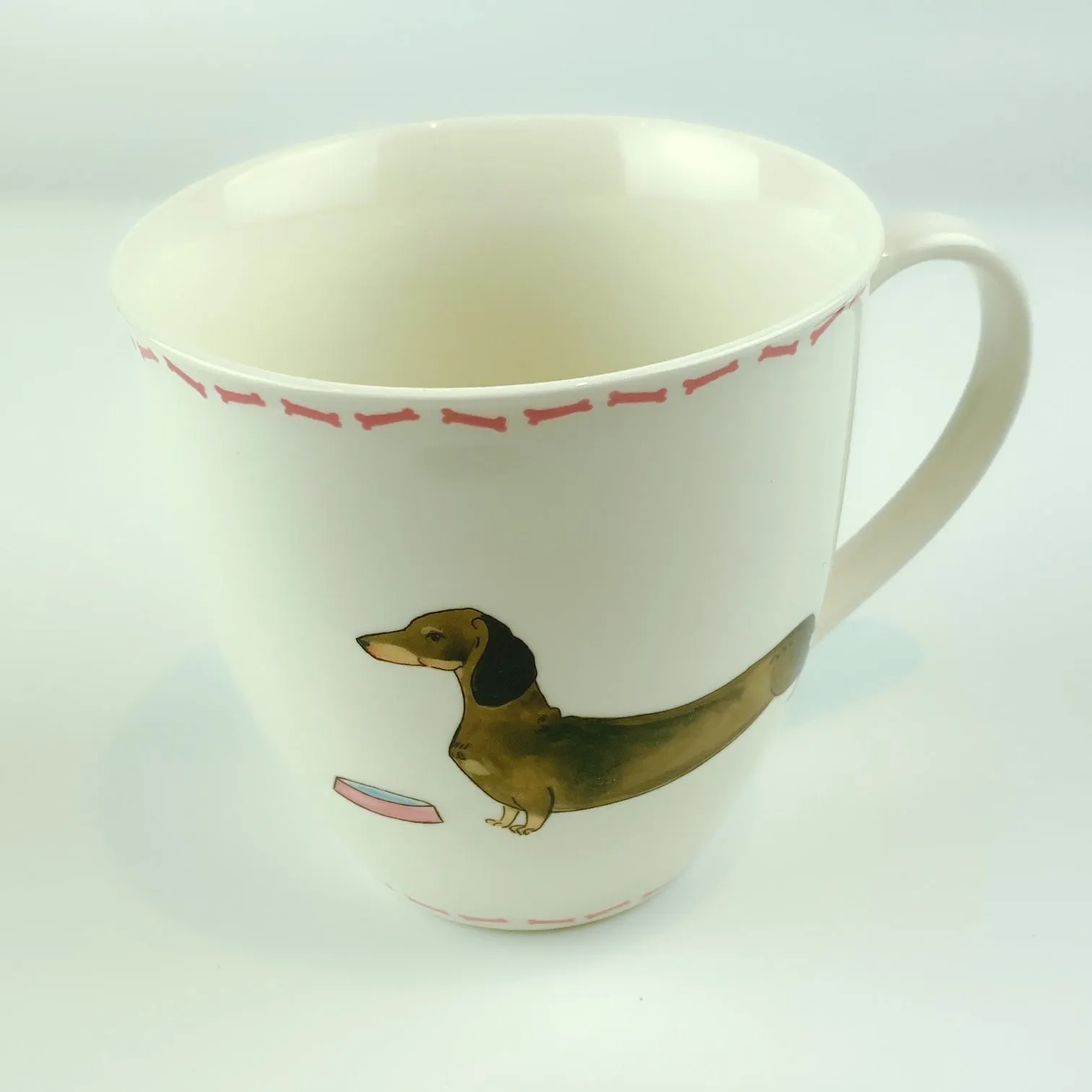 Milly Green British Design Dachshund Dog Coffee Mug Tea Cup 20 oz