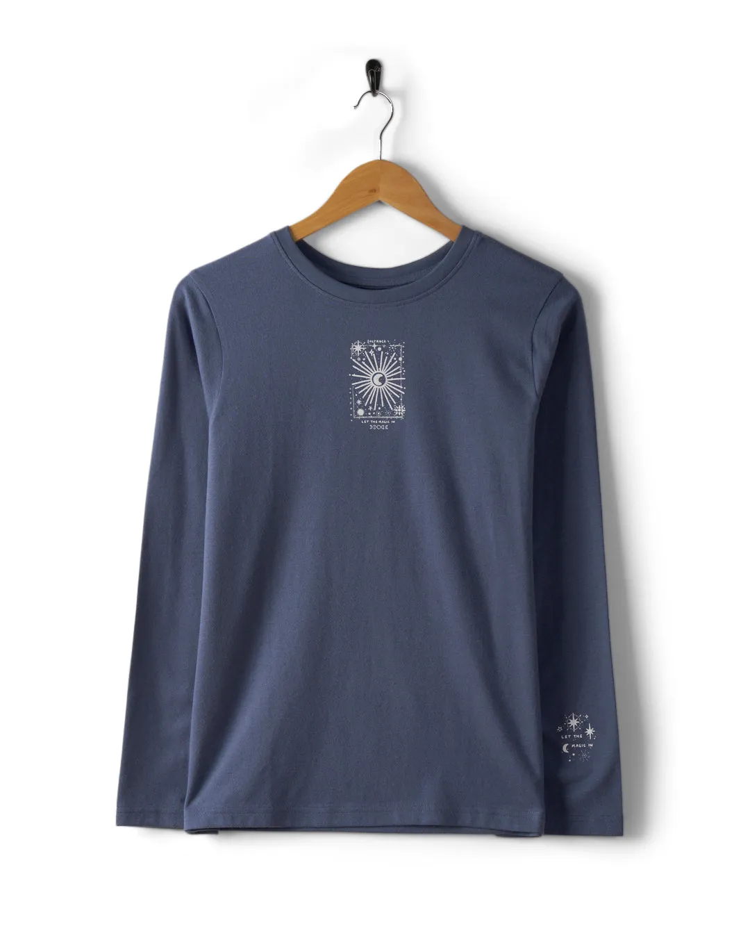 Mini Magic - Womens Recycled Long Sleeve T-Shirt - Blue