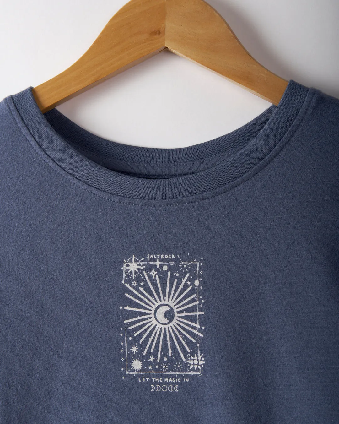 Mini Magic - Womens Recycled Long Sleeve T-Shirt - Blue