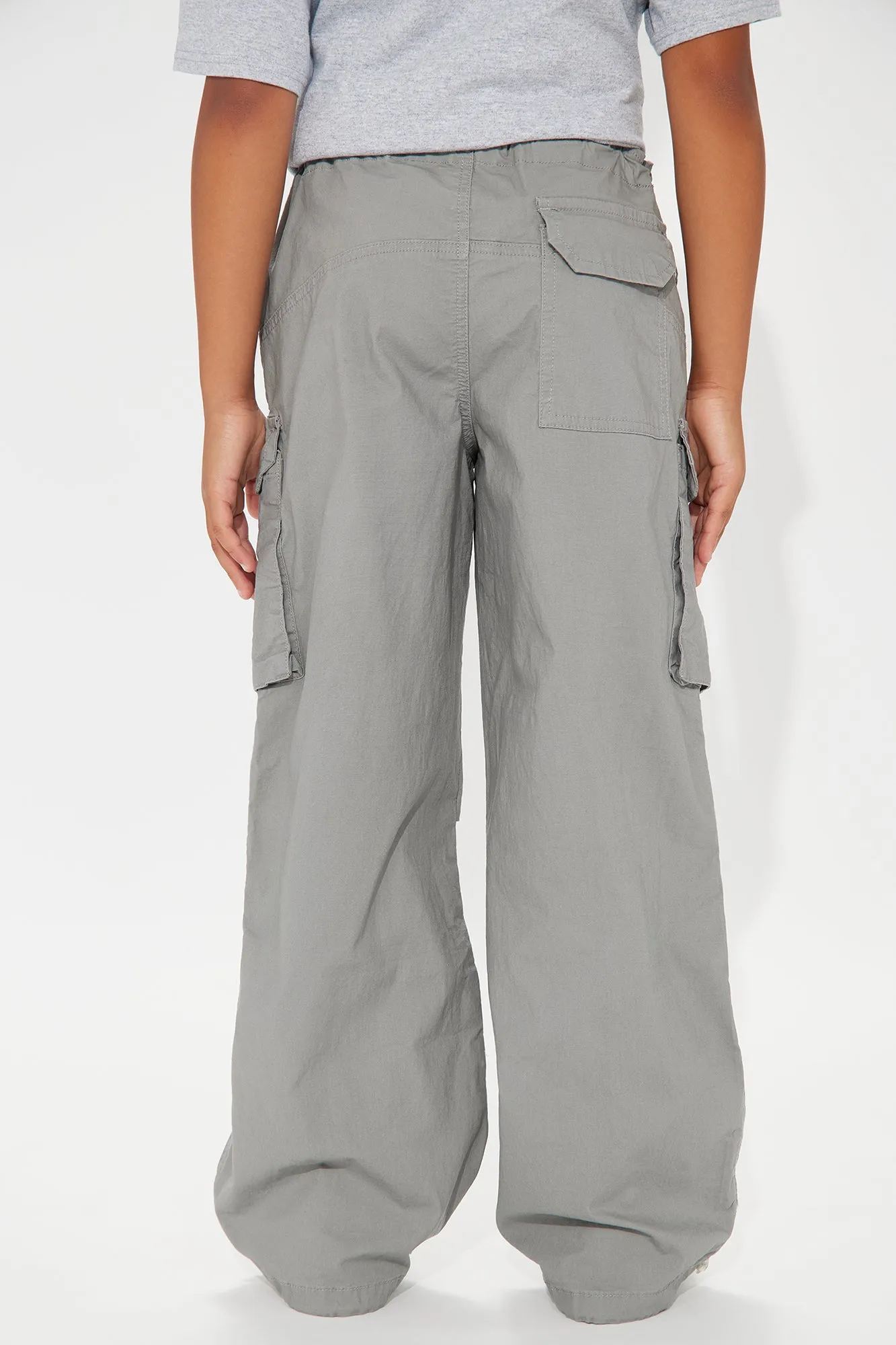 Mini So Relaxed Parachute Pant - Grey