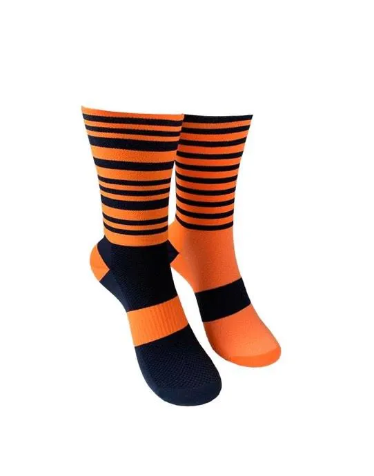 Monkey Sox Classic X2 Sport | Navy & Orange