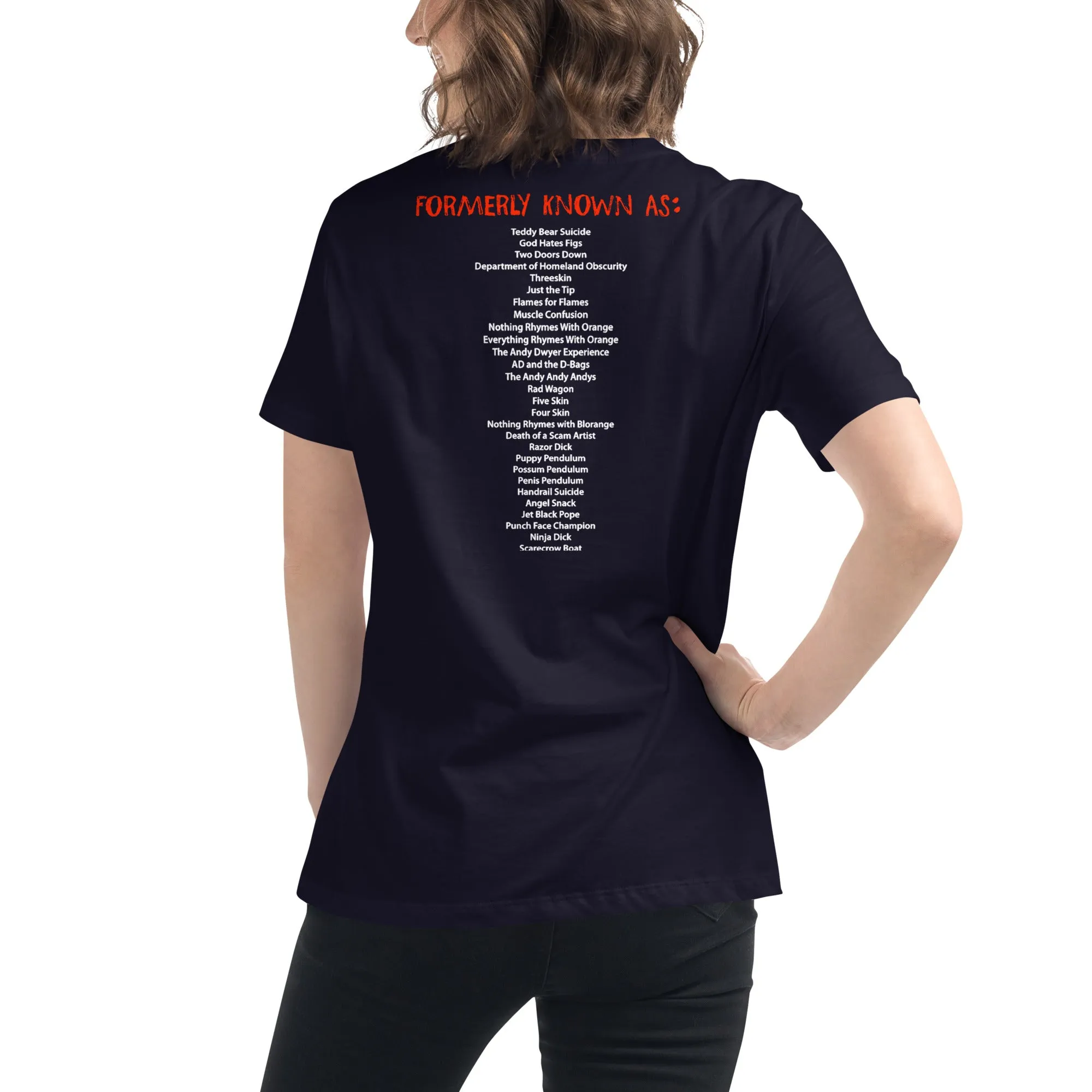 Mouse Rat Front/Back - Women's T-Shirt