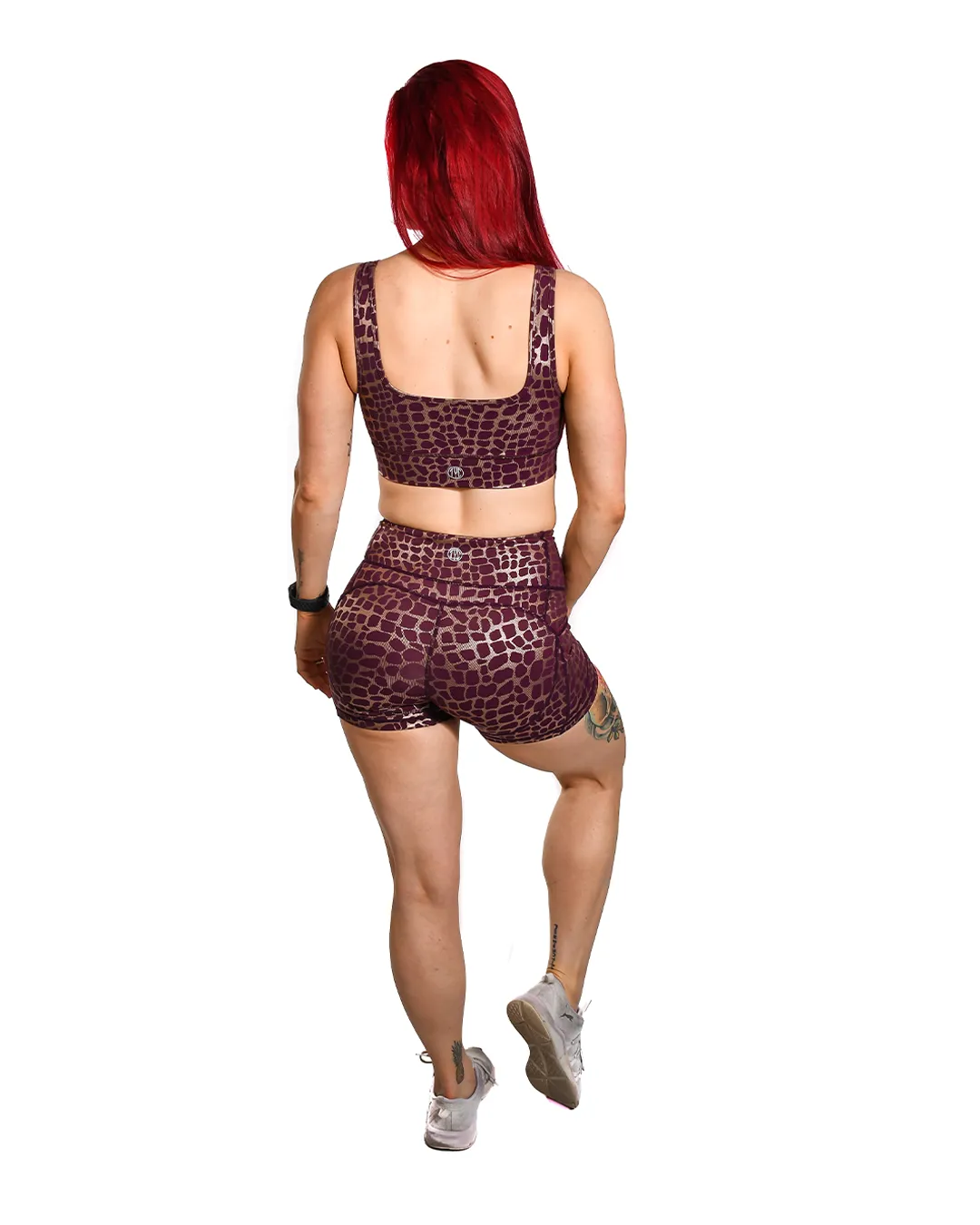 Moxie Heart Booty Shorts - Royalty