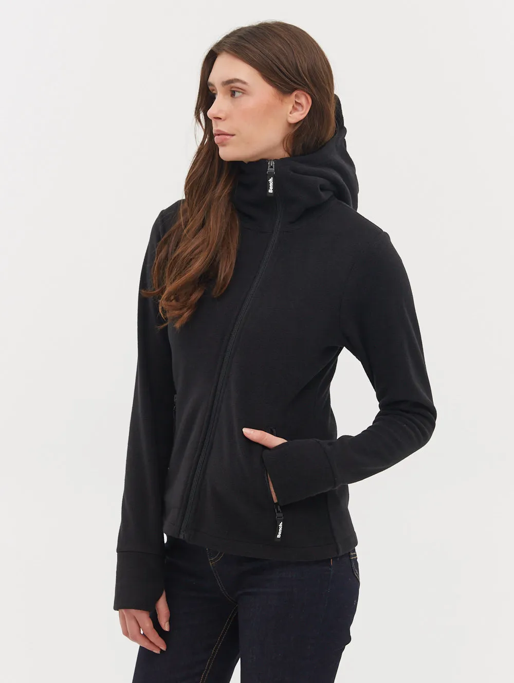 Ninja Microfleece Asymmetric Zip-Up -