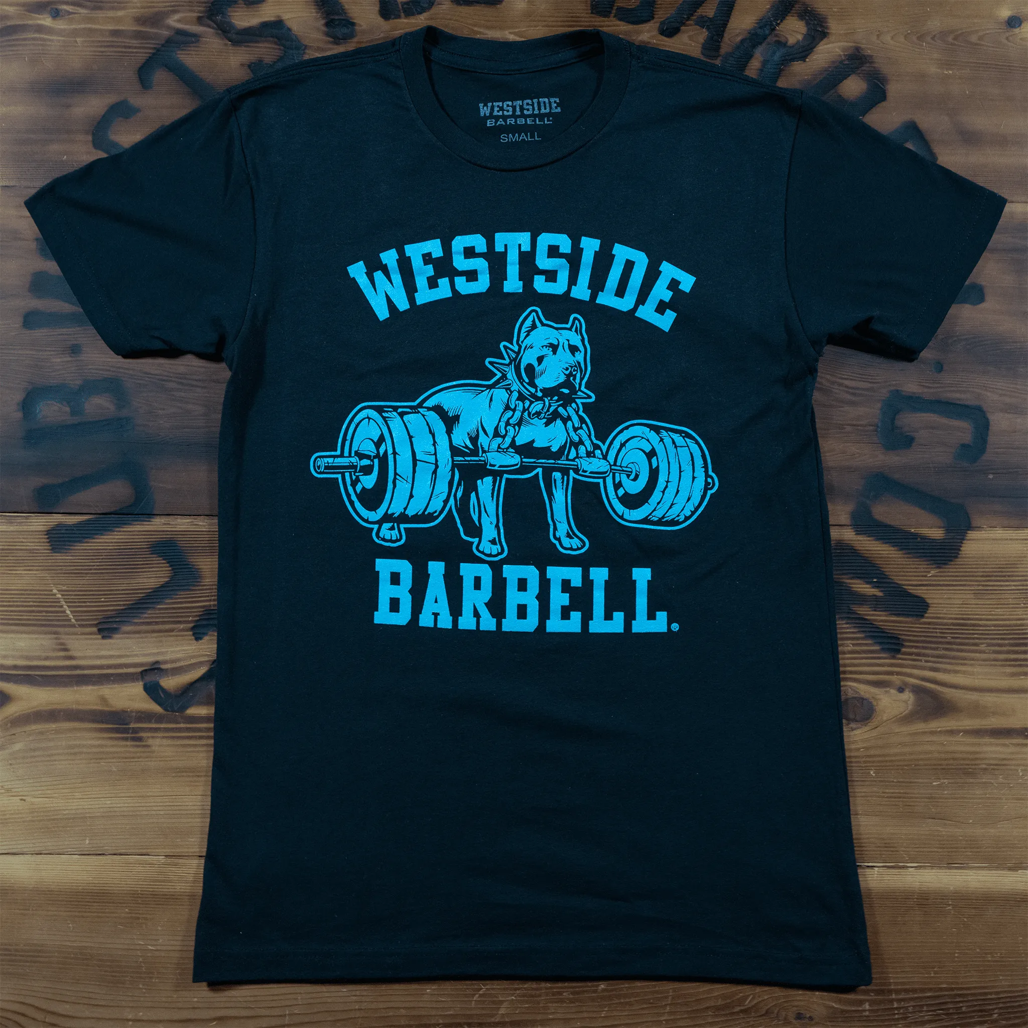 Nitro T-Shirt Black w/ Turquoise